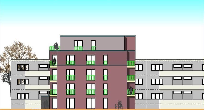 Quadrat-2 : Bauprojekt : Mallinckrodtstraße in Essen-Altenessen.